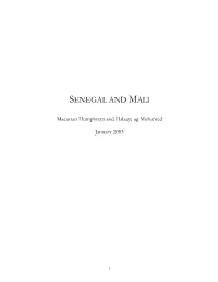 Senegal and Mali