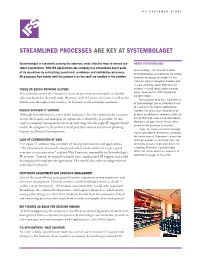 Streamlined Processes Are Key at Systembolaget