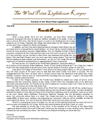 The Wind Point Lighthouse Keeper