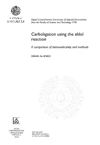 Carboligation Using the Aldol Reaction
