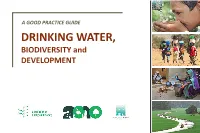 DRINKING WATER, BIODIVERSITY and DEVELOPMENT