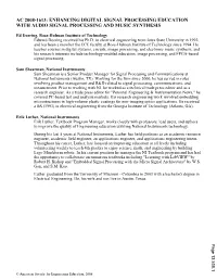 Enhancing Digital Signal Processing Education with Audio Signal Processing and Music Synthesis