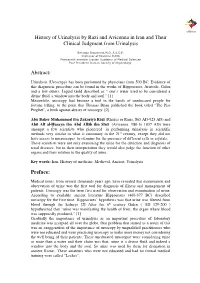 History of Urinalysis in in Iran