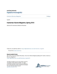 Huntsman Alumni Magazine, Spring 2010