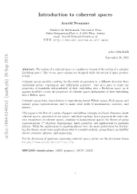 Introduction to Coherent Spaces