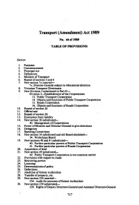 (Amendment) Act 1989 No