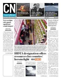 HIDTA Designation Offers Resources for Counties' Heroin Fight
