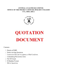 Quotation Document