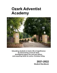 Student Handbook