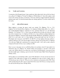 3.6-1 3.6 Traffic and Circulation Construction of the Wanapa Energy