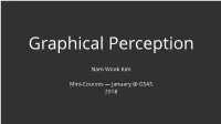 3. Graphical Perception Tomorrow