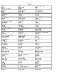 412 Game List
