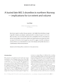 Implications for Ice Extent and Volume