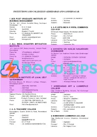 Inst Coll Directory