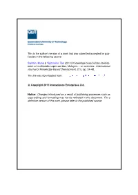Knowledge-Based Urban Development of Multimedia Super
