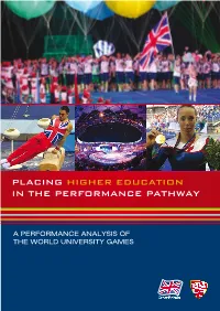 Placing Higher Education in the Performance Pathway