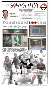 Saskatonians, University of Saskatchewan