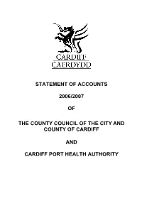 Statement of Accounts 2006/2007 Of