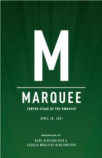 2021 Marquee Program – Shoshana Bean
