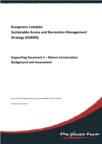 Dungeness Complex Sustainable Access and Recreation Management Strategy (SARMS)