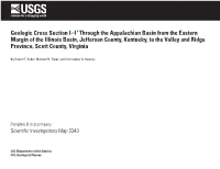 Geologic Cross Section