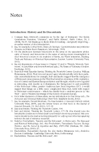 Introduction: History and Its Discontents