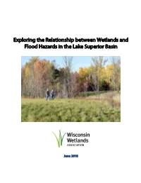 Exploring the Relationship Between Wetlands and Flood Hazards in the Lake Superior Basin