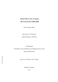 From One to One, to Many: the Parmenides 142B-144B