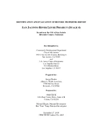 Historical/Archaeological Resources Survey Report