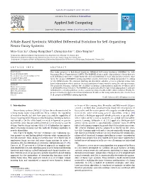 A Rule-Based Symbiotic Modified Differential Evolution for Self-Organizing Neuro-Fuzzy Systems