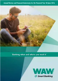 'Banking When and Where You Need
