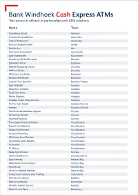 Cash Express Atms Website List.Indd