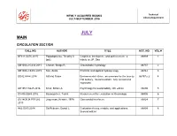 Circulation Section
