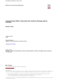 Synthesis, Rheology, Neutron Scattering