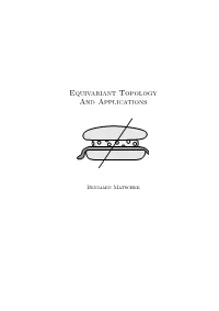 Equivariant Topology and Applications