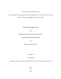 From Soviet to European Copyright