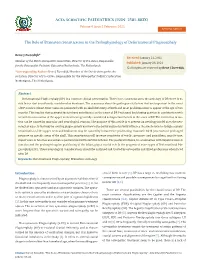 The Role of Brainstem Sensitization in the Pathophysiology of Deformational Plagiocephaly