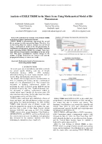 Analysis of EXILE TRIBE in the Music Scene Using Mathematical Model of Hit Phenomenon