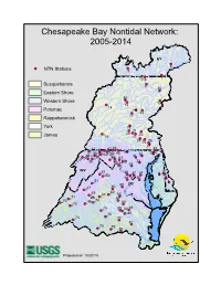 Chesapeake Bay Nontidal Network: 2005-2014
