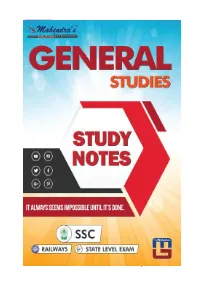 STUDY NOTES for SSC and STATE LEVEL EXAMS Write Us : Content@Mahendras.Org Myshop