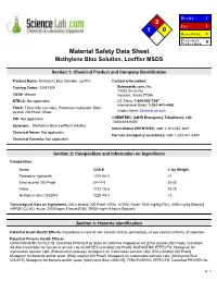 2 1 0 Material Safety Data Sheet