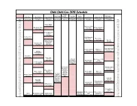Chibi Chibi Con 2018 Schedule