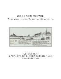 Greener Views: P Lanning for an E Volving C Ommunity