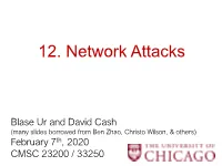 Many Slides Borrowed from Ben Zhao, Christo Wilson, & Others