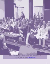 MCSW Annual Report, FY 2020