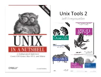 Unix Tools 2