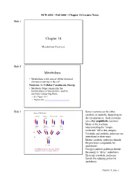 Chapter 18 Lecture Notes
