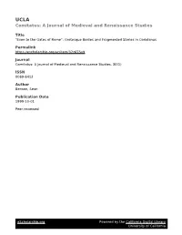 Comitatus: a Journal of Medieval and Renaissance Studies