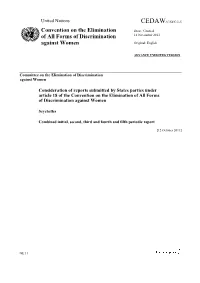 Convention on the Elimination of All Forms of Discrimination Against Women