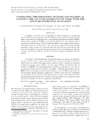 Coupling the Angular Momentum of Stars With